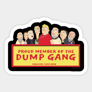 This Country Dump Gang Edit Sticker